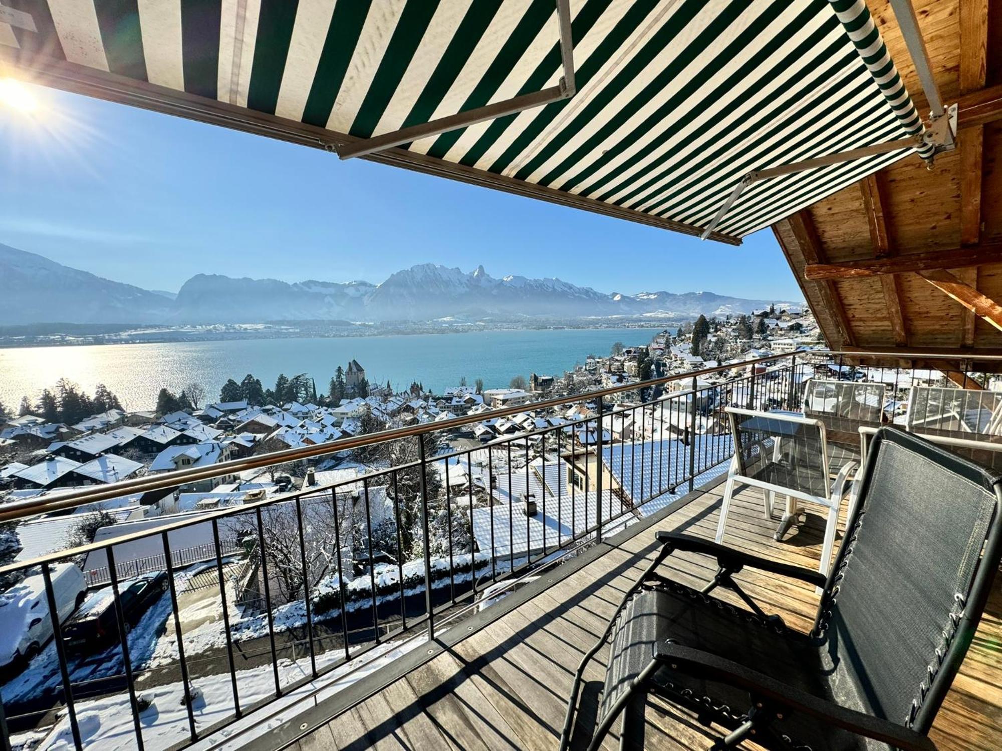 Burgheim Siesta Lejlighed Oberhofen Eksteriør billede